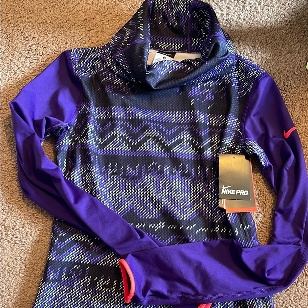 Nike Pro Dri Fit Hyper Warm Top